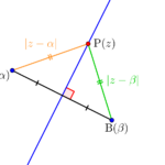 複素数と図形（直線）-i